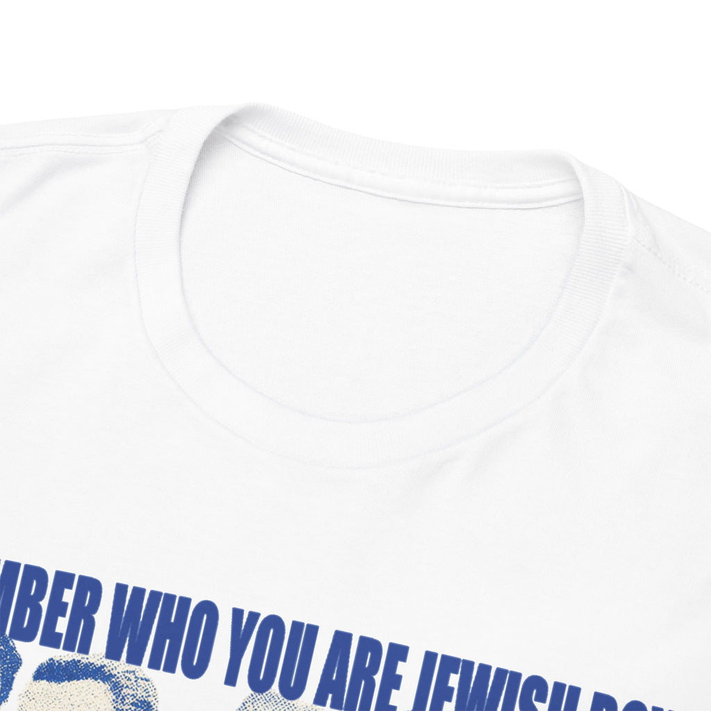 Remember Who You Are Graphic Tee — Inspirational Movie & Icon Portrait T-Shirt